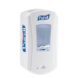 Purell dispenser til desinfektion, Berringfri, 1200 ml, Hvid