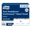 Tork PeakServe Continuous Hndkldeark, H5, 1 lags, hvid (12 x 410 ark) - 100585