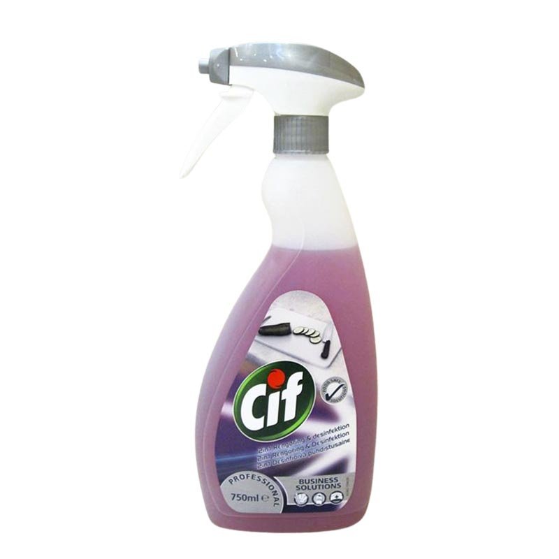Cif 2-i-1 Rengøring og desinfektion 0,75 liter