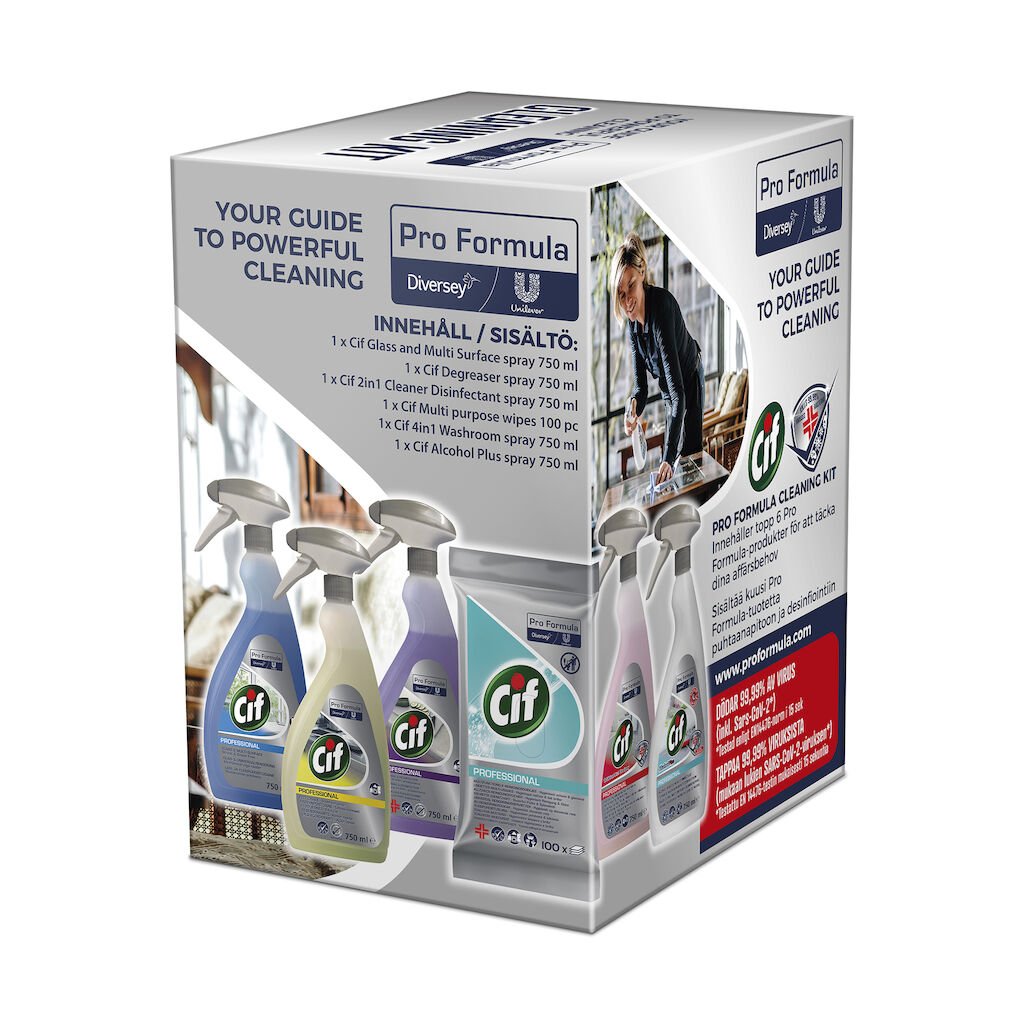 Cif rengringspakke - Pro Formula Cleaning Kit