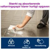 Tork Aftrringspapir Plus, 2-lags, M2 Centerfeed rulle, hvid (6 ruller) - 101250