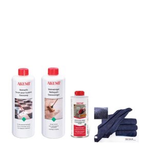 Akemi Stenpleje st til bordplader i natursten