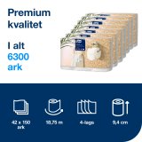 Tork T4 Extra Soft Premium Toiletpapir - 4-lags