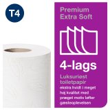 Tork T4 Extra Soft Premium Toiletpapir - 4-lags