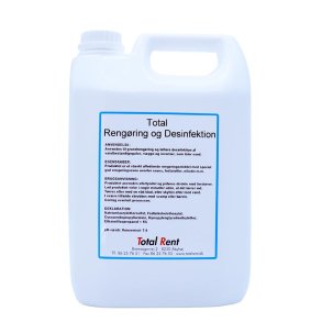 Total rengring og desinfektion, 5 l