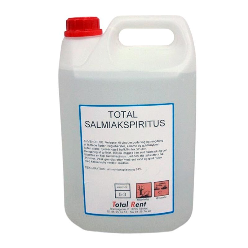Total Salmiakspiritus 24%, 5 l.