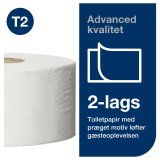 Tork Toiletpapir T2, Jumbo Mini, 12 ruller - 120280