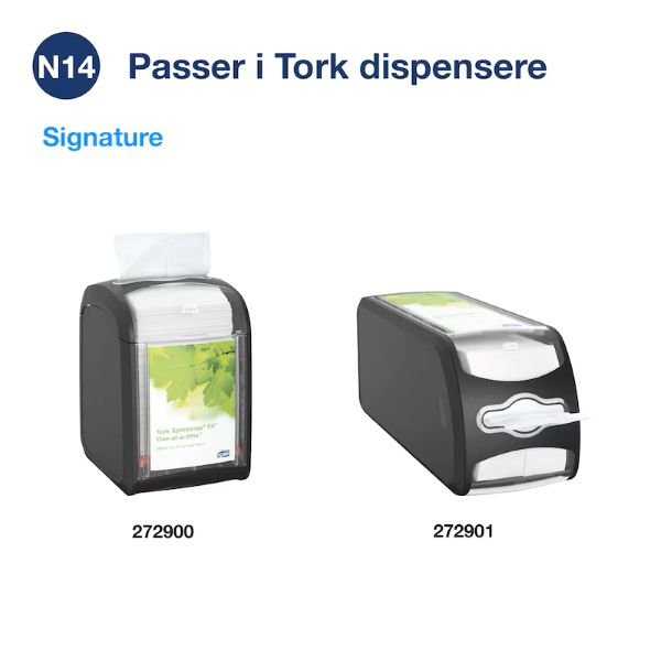 Tork Xpressnap Fit� Serviet, Natur N14