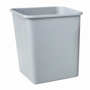 Papirkurv firkantet, 25 l.