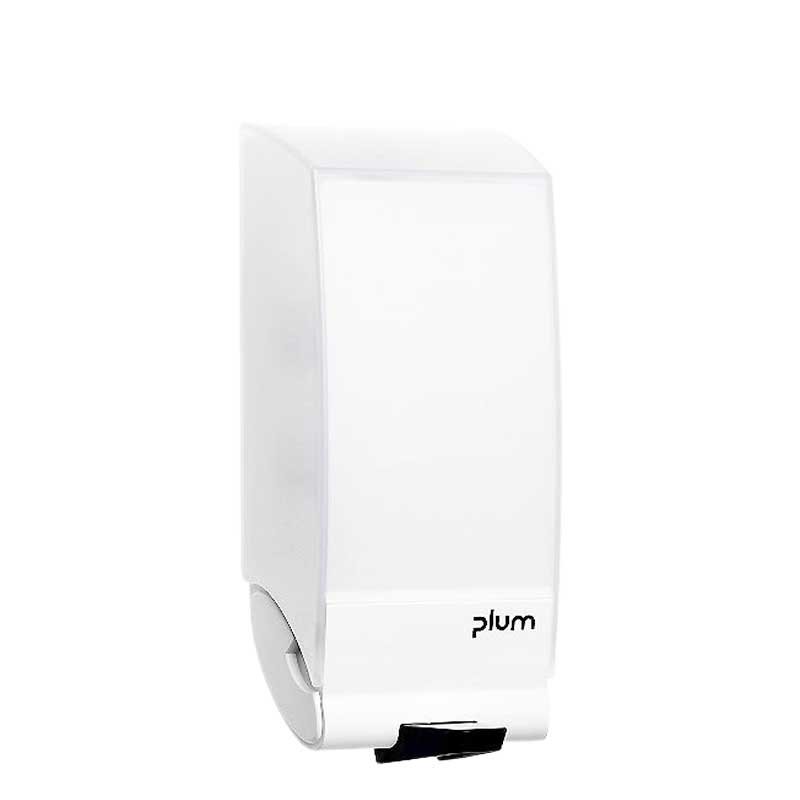Combi Plum dispenser til sæbe og desinfektion, Hvid, 1 l.