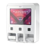 Libresse Dispenser Tork Period Care  hvid