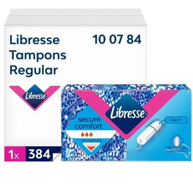 Tampon Libresse Regular dispenser refill, 1x384 stk.