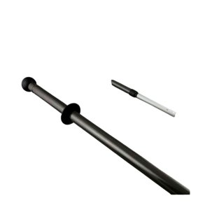 AQA teleskopskaft m/ drejelig knop