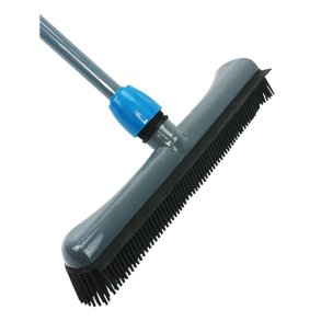 Gummikost med teleskopskaft 130 cm.