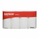 Katrin Classic 200 Toiletpapir 2-lags hvid 25m (64 ruller) 181402