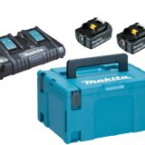 Makita Batteripakke - 2 stk. 5.0AH + 18V Dobbeltlader