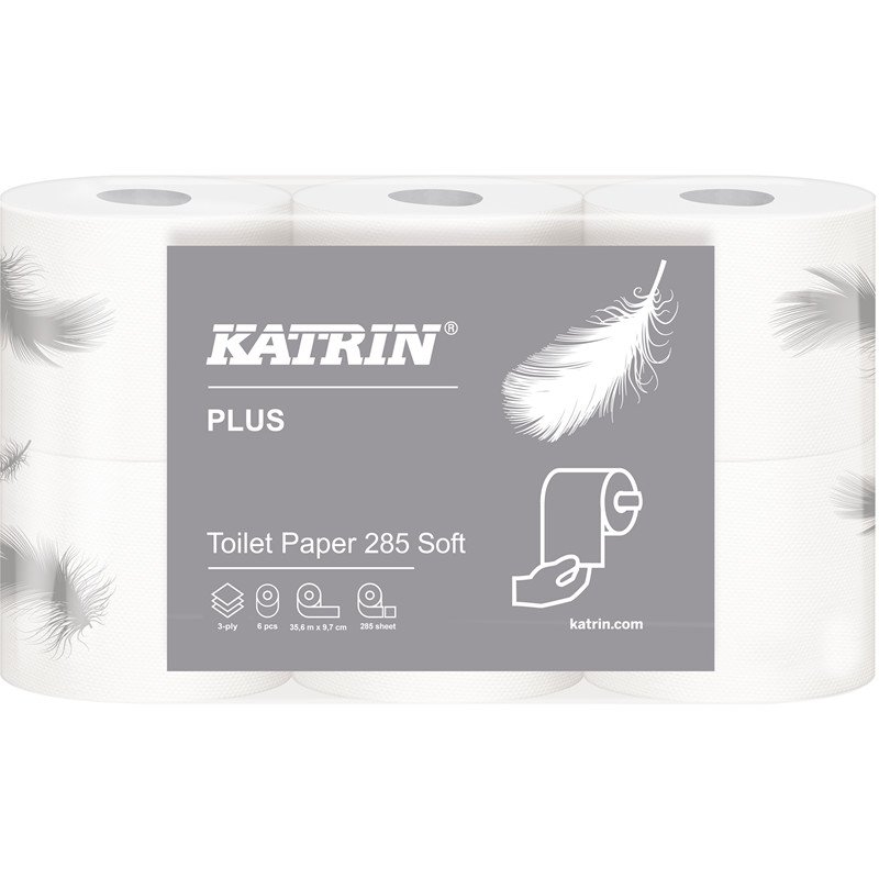 Katrin Toiletpapir Plus Soft 3-lag 35,6m (42rl)
