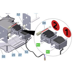 Krcher pumpe til Krcher tpperenser Puzzi 10/1 (Version 1)