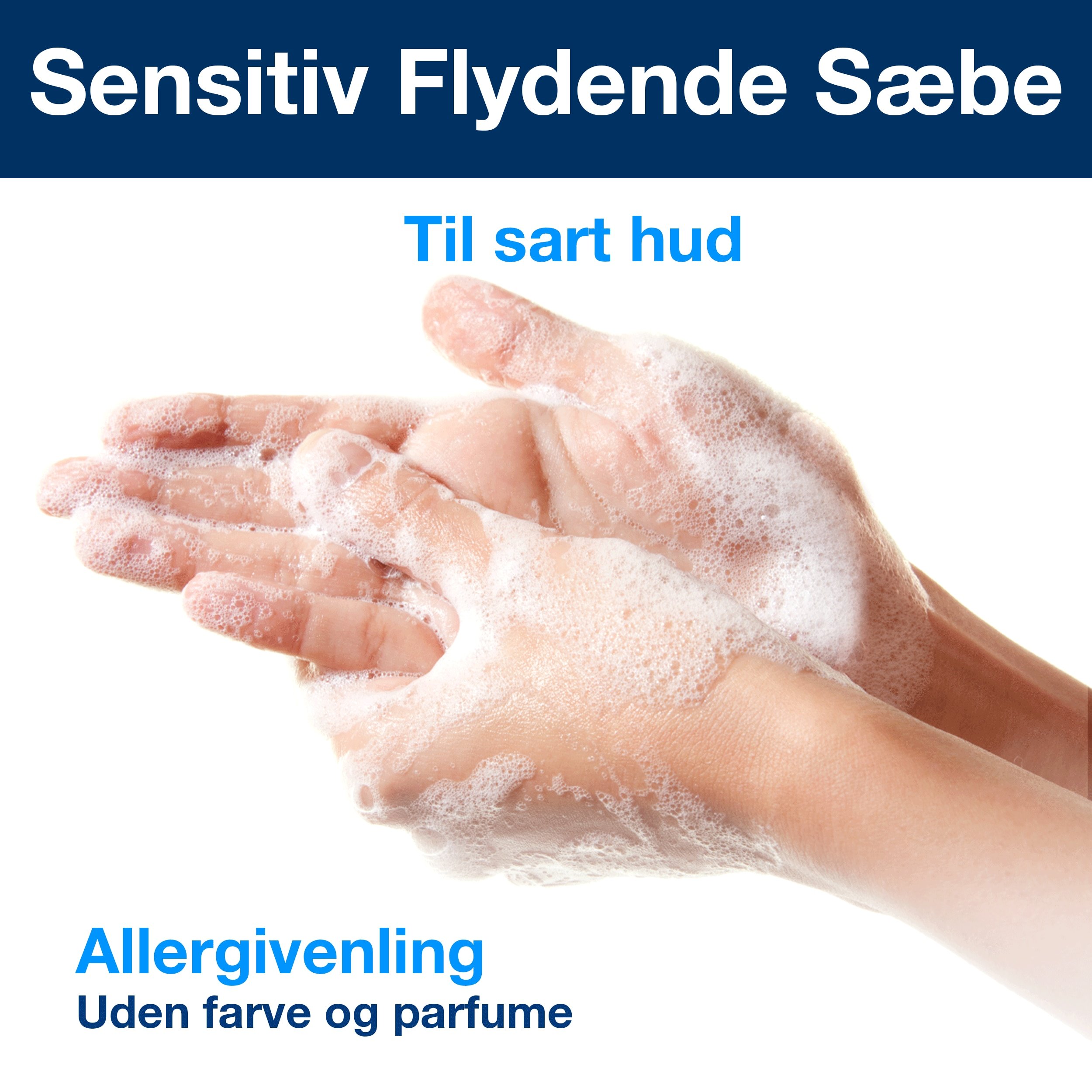 Tork Sensitiv Flydende Sbe S4, Dermatologisk testet, 6 x 1000ml, 424701