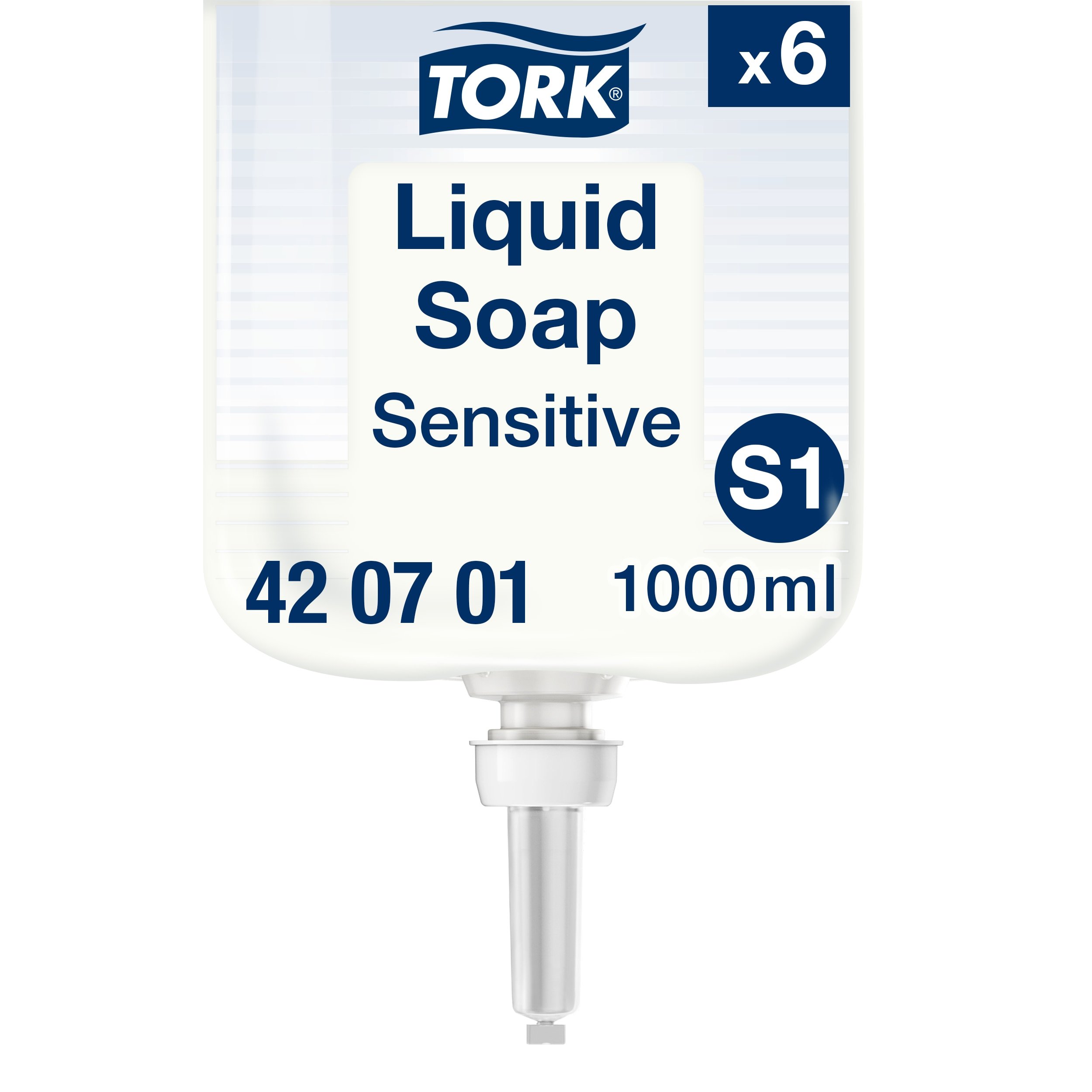 Tork Premium Extra Mild flydende sbe S1, 1l. - 420701