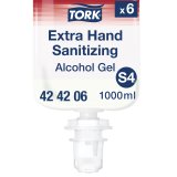 Tork Extra Hnddesinfektion S4 Alkohol Gel (1000 ml.)