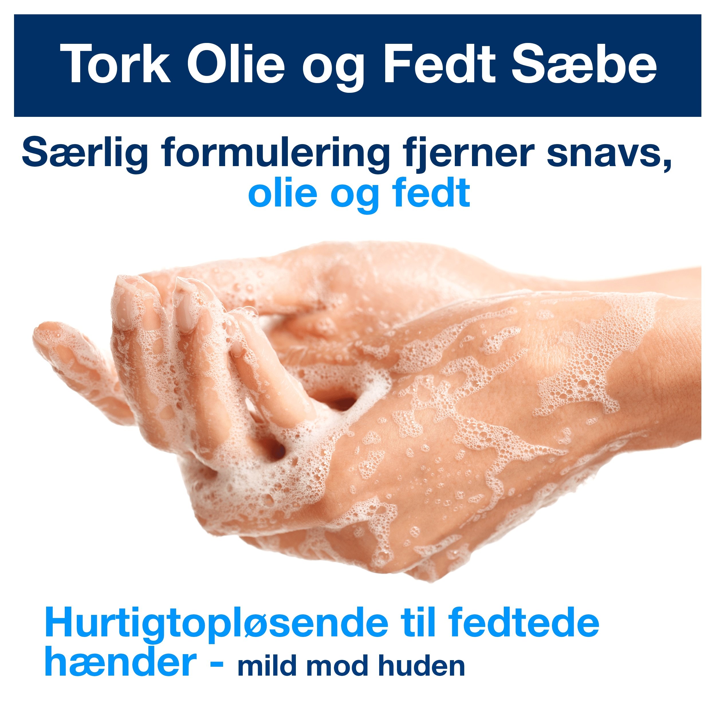 Tork Olie & Fedt Sbe S4, Dermatologisk testet, 6 x 1000ml, 424401
