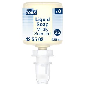 Tork Mild Duft Flydende Sbe Mini S5, Fugtende ingredienser, 8 x 525ml, 425502