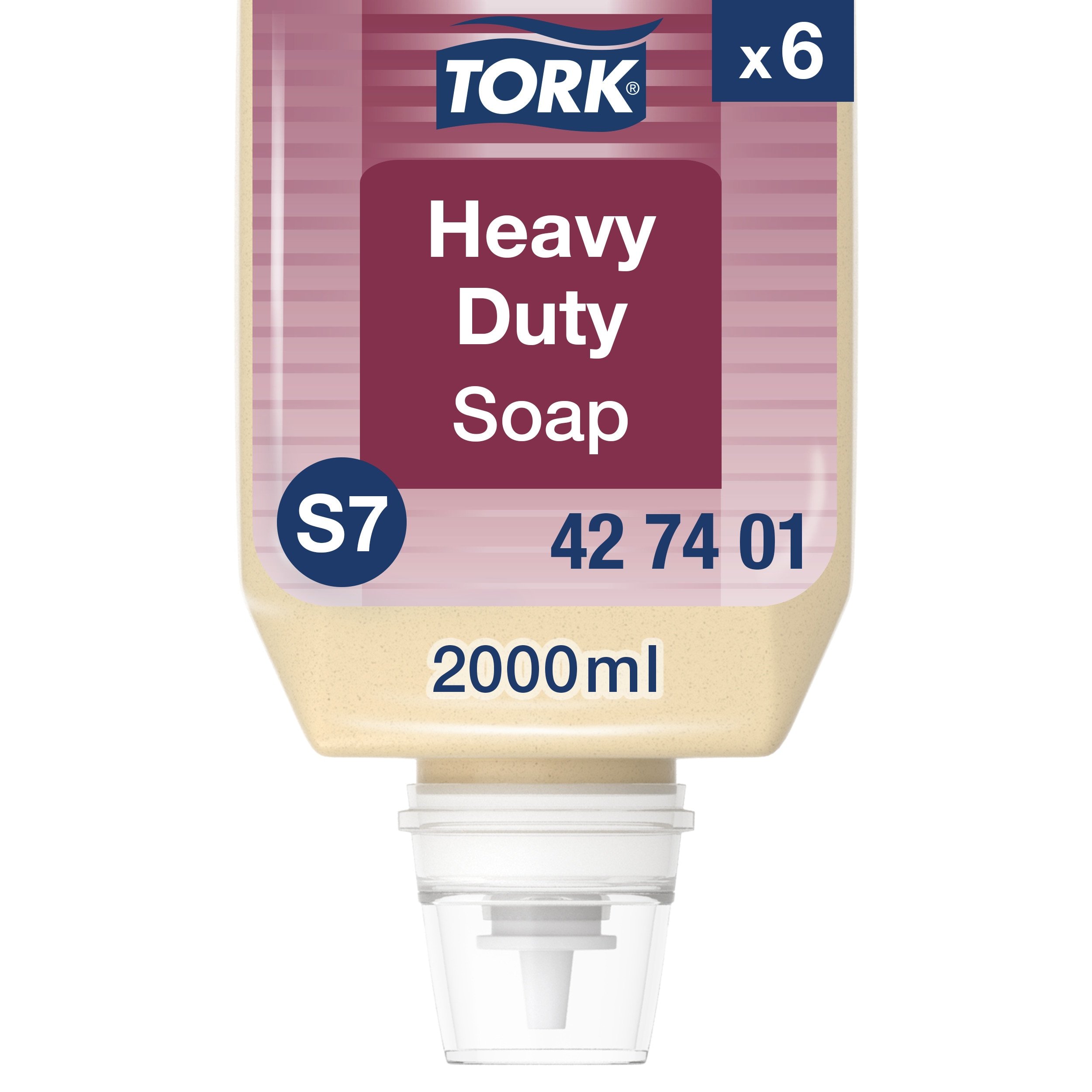 Tork H�ndrens S7, Sk�nsom mod Huden, 6 x 2000 ml, 427401