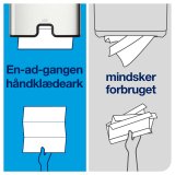 Tork Xpress H2 Hndkldeark, hvid multifold (20x190ark) 471146