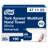 Tork Hndkldeark H2 Z-fold, 2-lags, natur(20x190 ark) 471103
