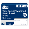 Tork Xpress H2 Hndkldeark, hvid multifold (20x190ark) 471146