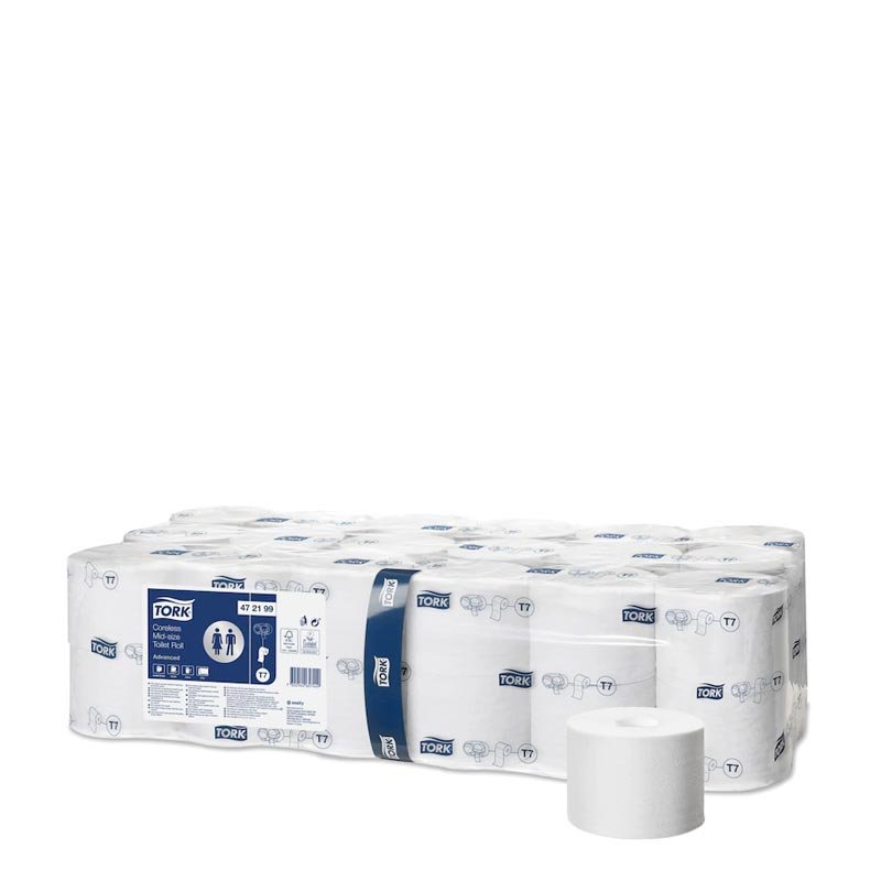 Toiletpapir Tork Compact , 2-lags (36 ruller) 472199 - Toiletpapir - Total Rent.dk