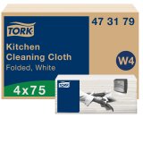 Tork Aftrringsklud, Kkken 1-lag 415x355 mm Non-Wowen(4 x 75stk) 473179