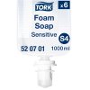 Tork Sensitiv Skumsbe S4, Dermatologisk testet, 1000ml - 520701