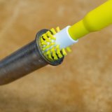 Rrbrste t/skaft, 50 mm, Stiv, Bl