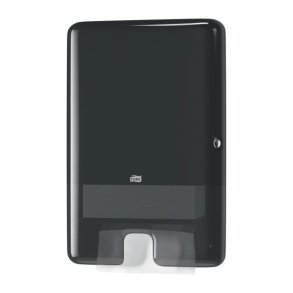 Tork dispenser H2 - stor til hndkldeark, Sort - 552008