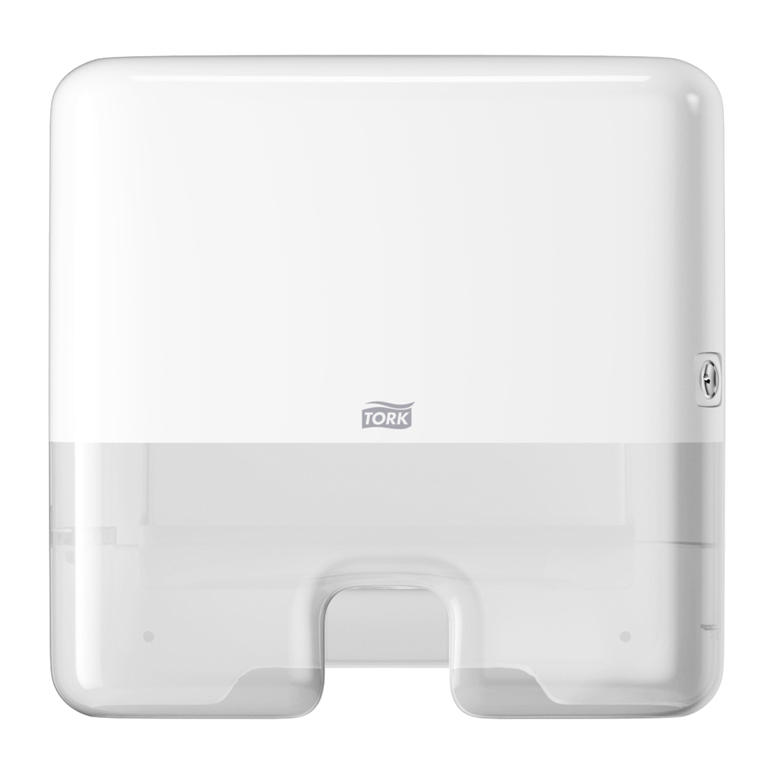 Tork dispenser hndark. H2, mini, Hvid - 552100