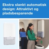 Tork H5 PeakServe Continuous Automatisk Dispenser til Hndservietter, Hj Kapacitet, Hvid
