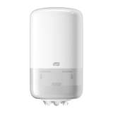 Tork dispenser hndklderulle, M1 mini, Hvid plast - 558000