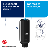 Tork sbe dispenser, manuel S4, Sort - 561508