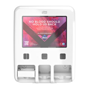 Libresse Dispenser Tork Period Care  hvid