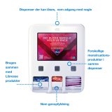 Libresse Dispenser Tork Period Care  hvid