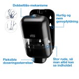 Tork Mini Dispenser Sbe og Hnddesinfektion, Sort S5, Elevation, 565208