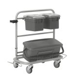 Vikan Slimliner rengringsvogn, 40 cm, Gr