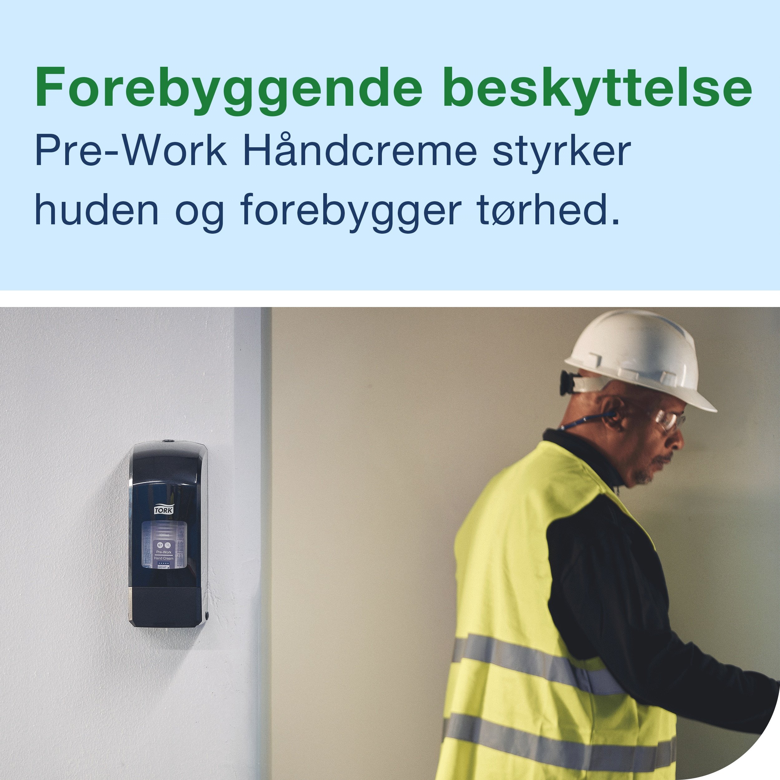 Tork Industri Pre-Work H�ndcreme S7, Sk�nsom mod Huden, 6 x 1000 ml, 597210