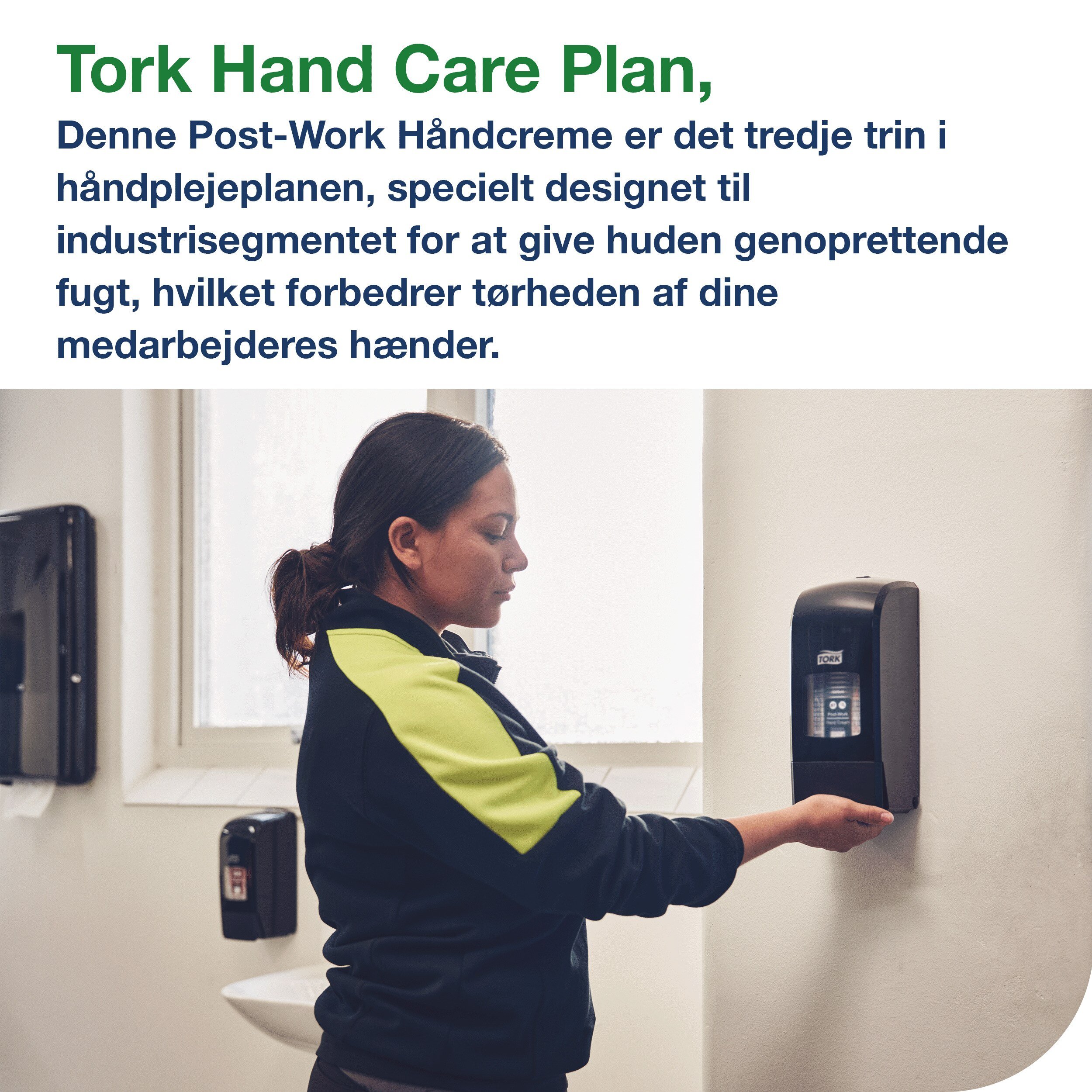 Tork Industri Post-Work H�ndcreme S7, Sk�nsom mod Huden, 6 x 1000 ml, 597211