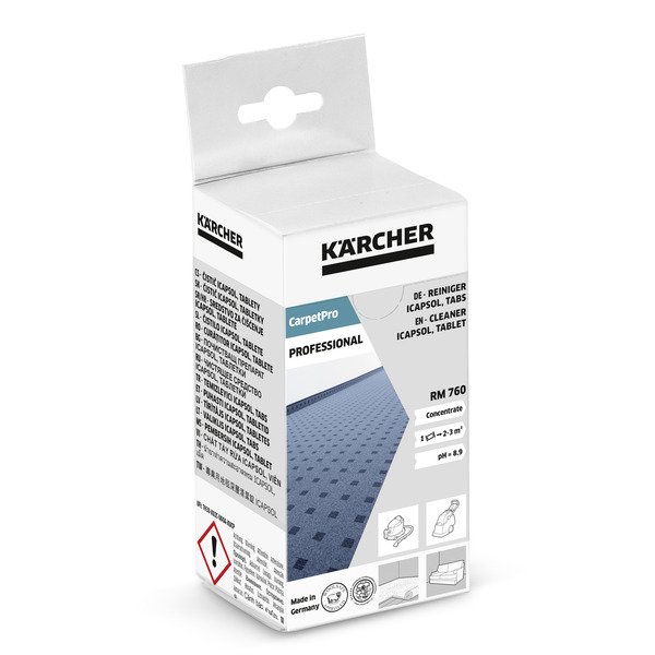 Krcher CarpetPro Cleaner iCapsol RM 760, tpperens, 16 stk.