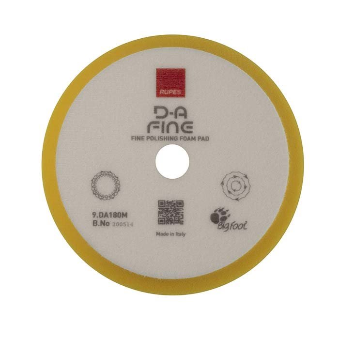Rupes Polerrondel Gul, 150-180mm, Fine, 1 stk