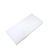 Skurenylon, hvid, jumbopad til holder