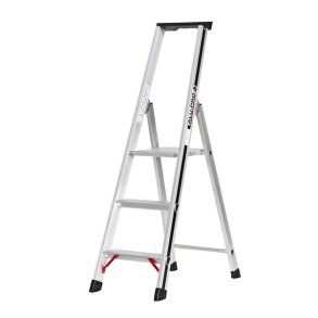 Trappestige Pro Alu, m/bakke, 3-6 trin